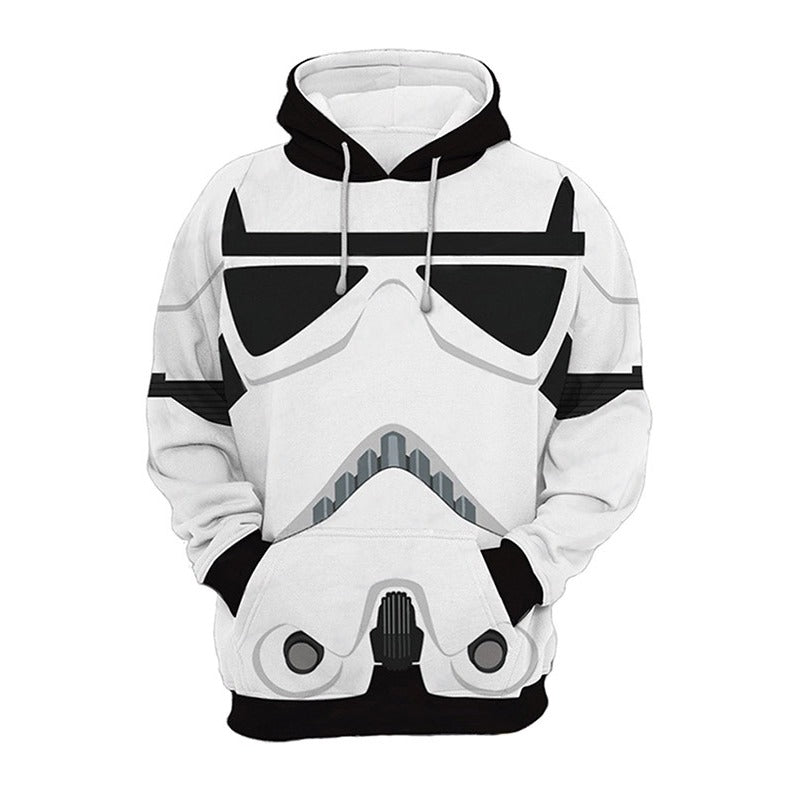 Unisex Comic 3d Print Cosplay Zipper Hoodie