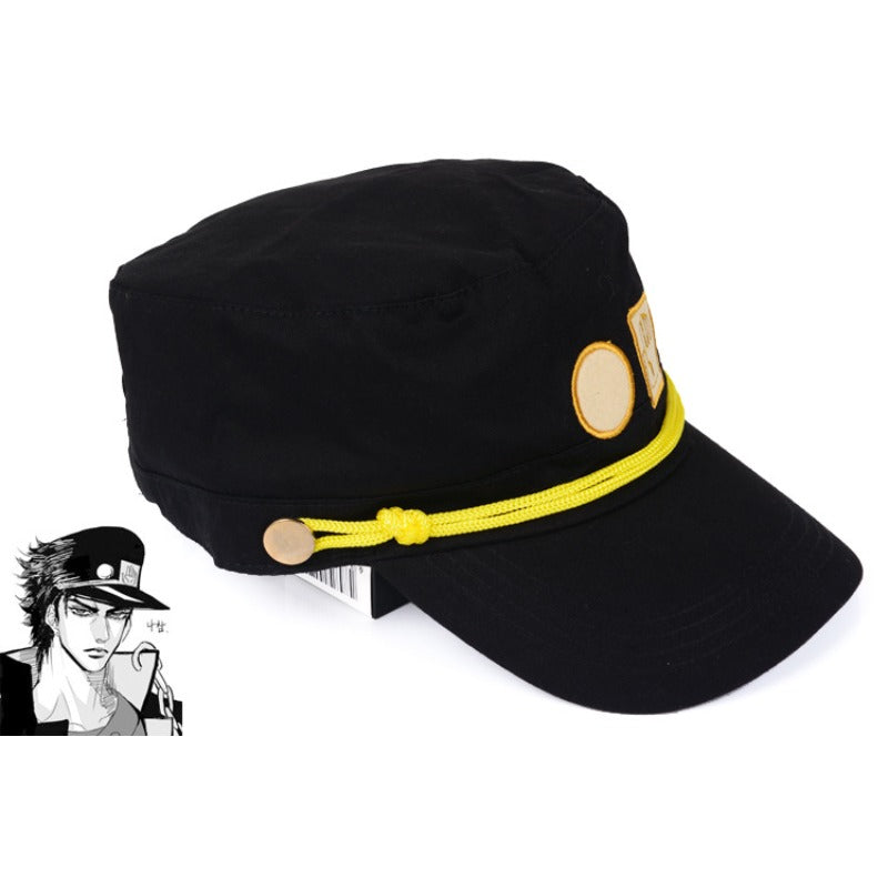 JOJO Embroidered Flat Top Hat