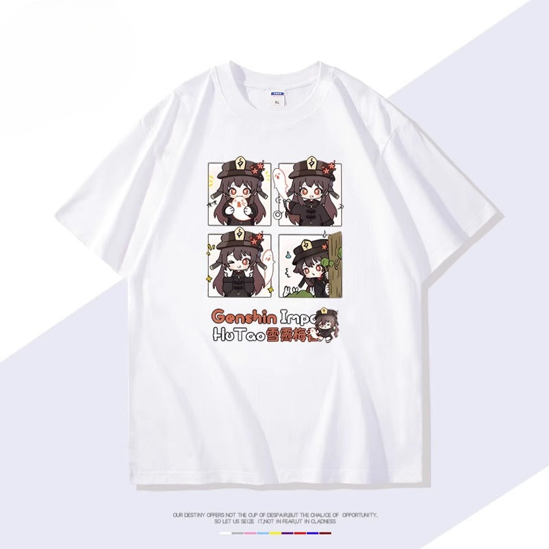 Casual Game HUTAO Short-sleeved T-shirt