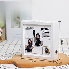 Winter Photo Frame Night Light Ornament