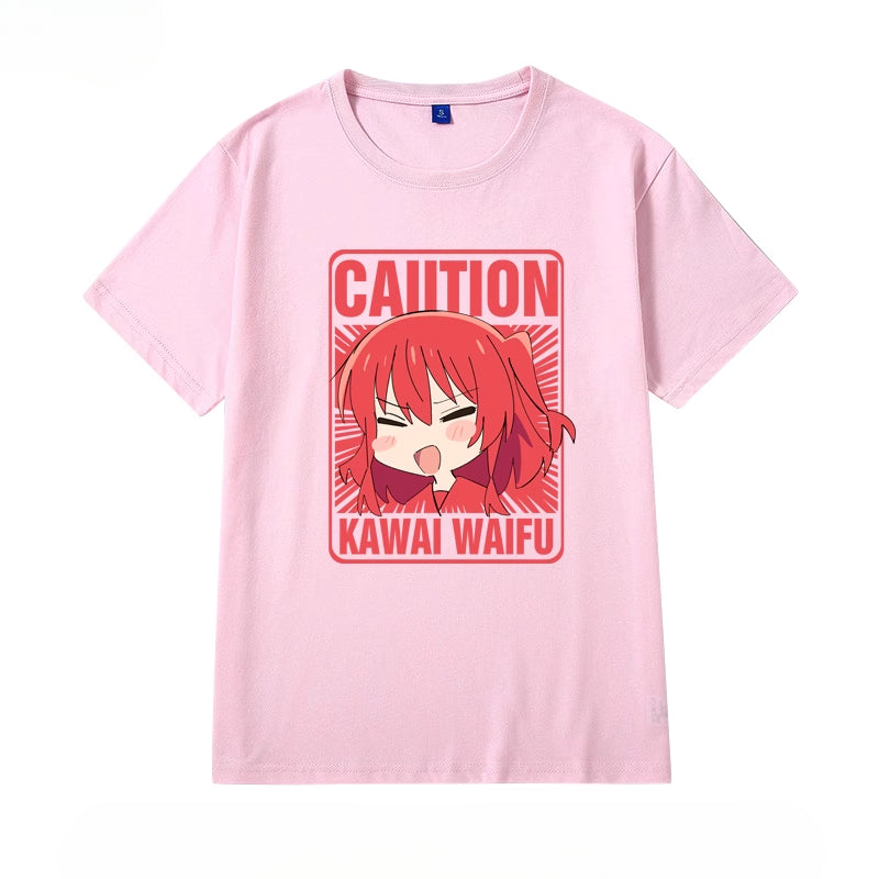 Cute Anime Emoji Short Sleeve T-Shirt