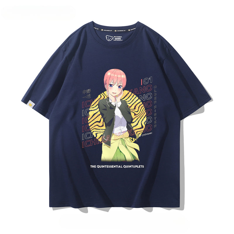 Nakano Anime Short-sleeved T-shirt