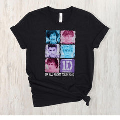 1D Up All Night Tour 2012 Shirt