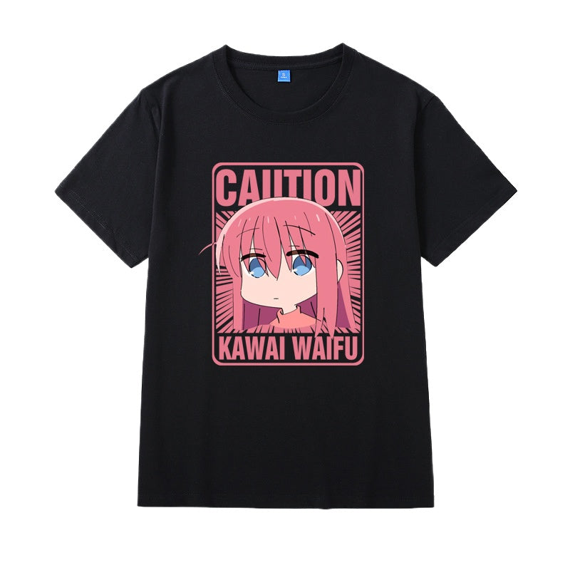 Cute Anime Emoji Short Sleeve T-Shirt