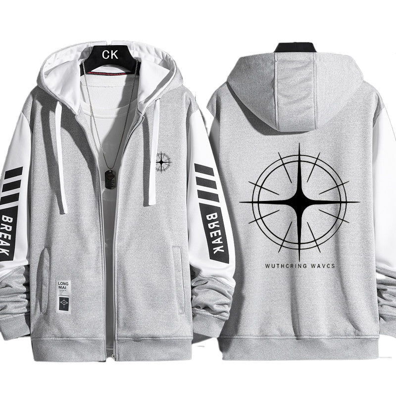 Unisex Game Print Loose Casual Hoodie