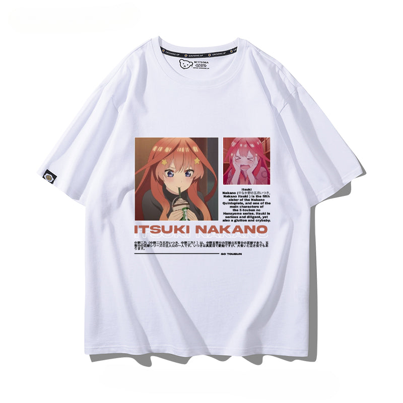 Nakano Anime Short-sleeved T-shirt