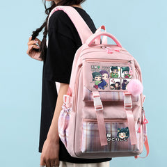 Cute Anime Pattern Large Capacity Backpack