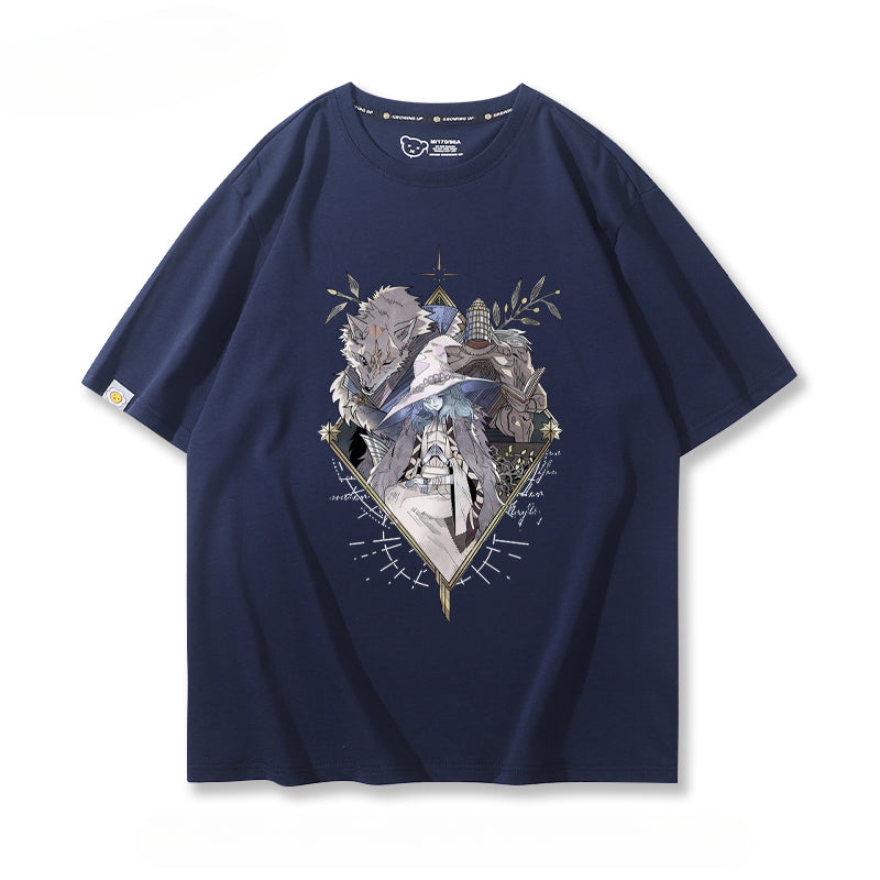 Casual Ranni The Witch Game Short-sleeved T-shirt