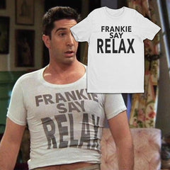 Frankie Say Relax Shirt Friends Ross Geller T-shirt
