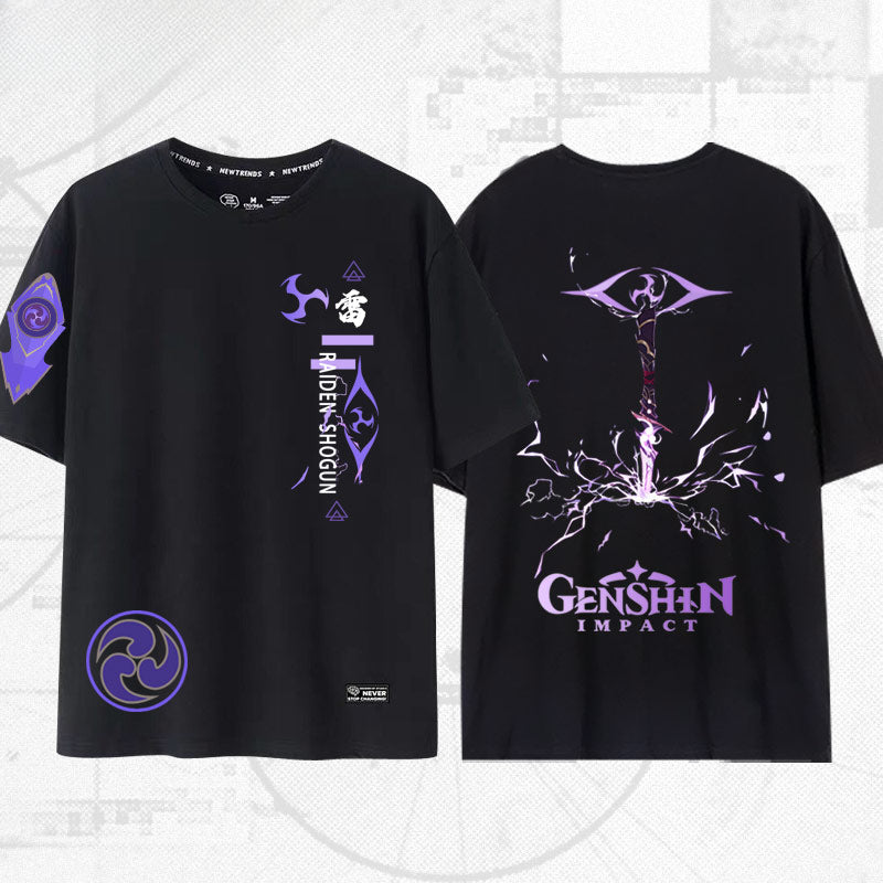 Unisex Game Printed Short Sleeve T-Shirt