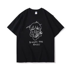 Bocchi Graffiti Cotton Short Sleeve T-Shirt