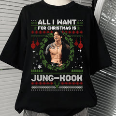 All I Want For Christmas Is JUNGKOOK Sweatshirt