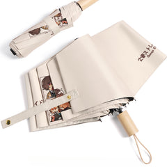 Trendy Anime Print Umbrella
