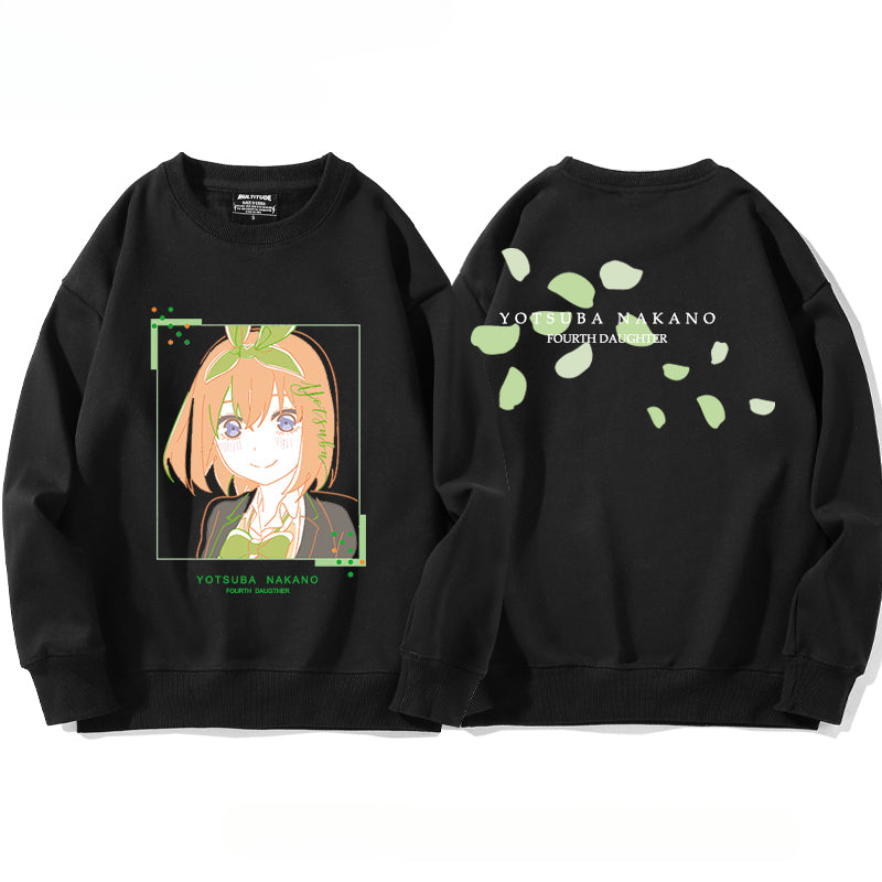 Nakano Anime Crew Neck Sweatshirt