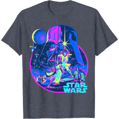 Classic Bright Neon Poster Art T-Shirt