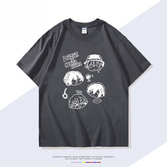 Anime Parttern Cotton Short Sleeve T-Shirt