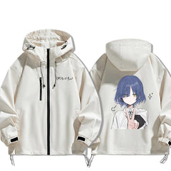 Men's and Women's Yamada Cos Anime Zipper Jacket