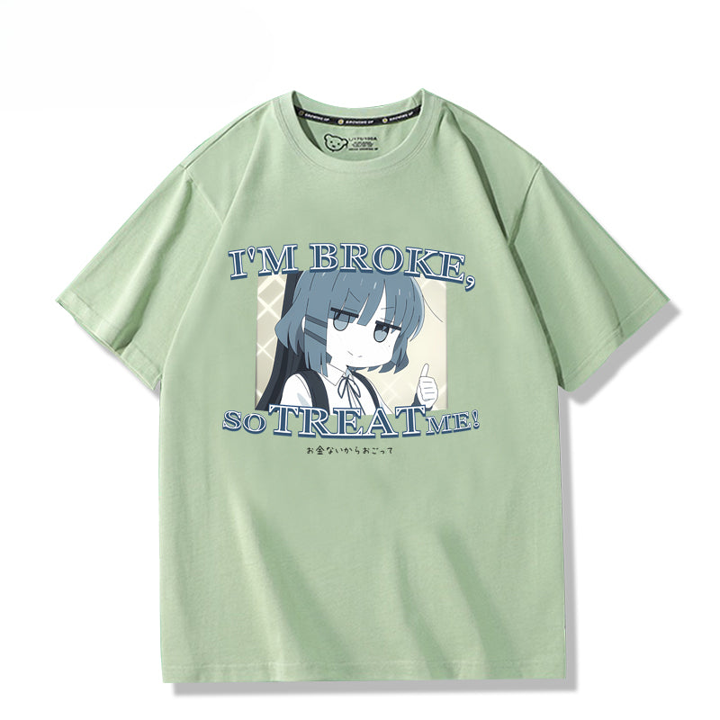 Casual Anime Funny Short-sleeved T-shirt