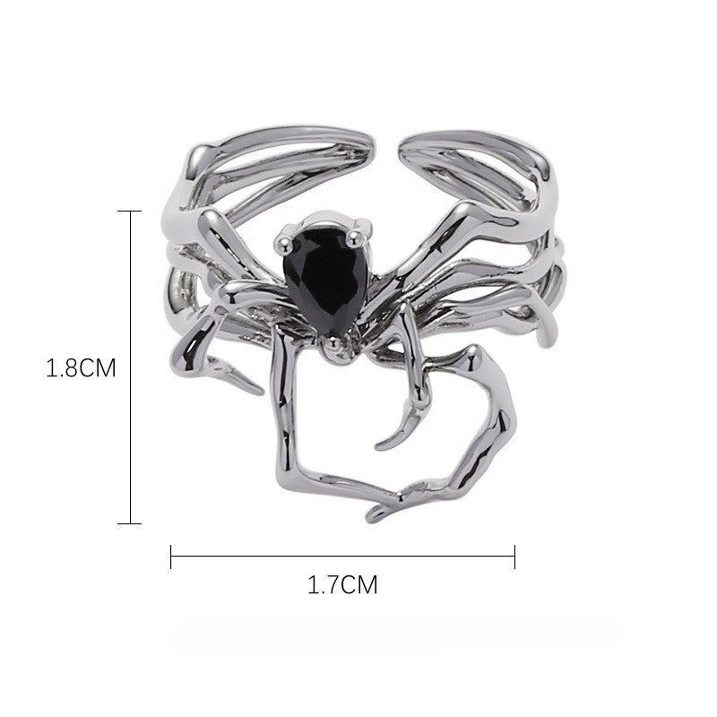 Retro Zircon Game Cos Ring