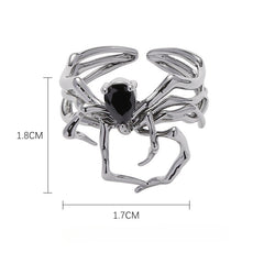 Retro Zircon Game Cos Ring