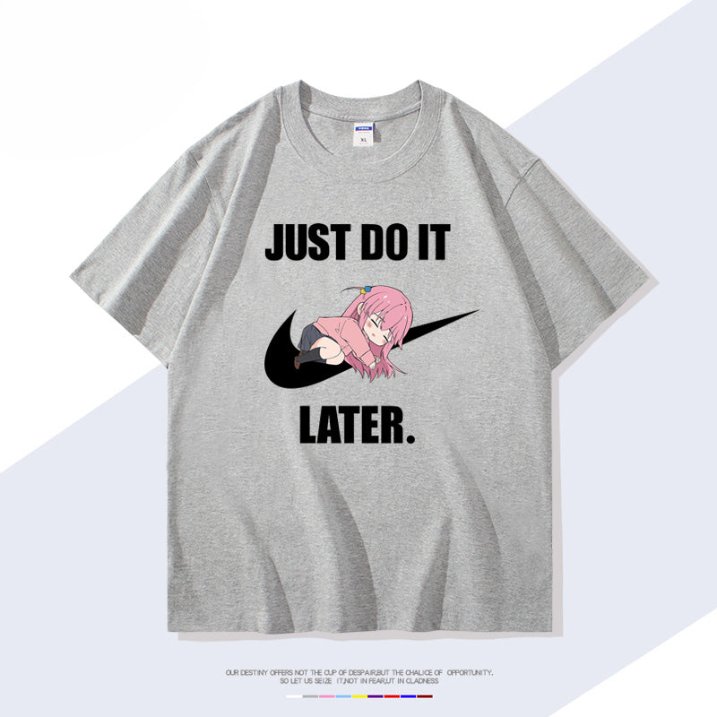 Funny Anime Pattern Short Sleeve T-Shirt