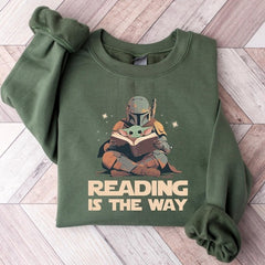 Reading Is The Way Mandalorian Sweatshirt