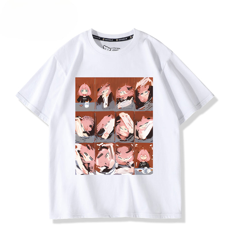 Funny Anime Aniya Short Sleeve T-Shirt