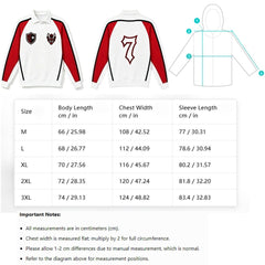 SUGA Color Block Long-sleeved Polo Shirt