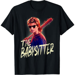 Steve The Babysitter Portrait T-Shirt