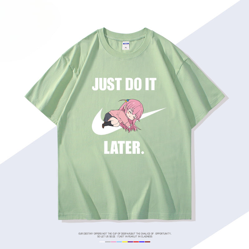 Funny Anime Pattern Short Sleeve T-Shirt