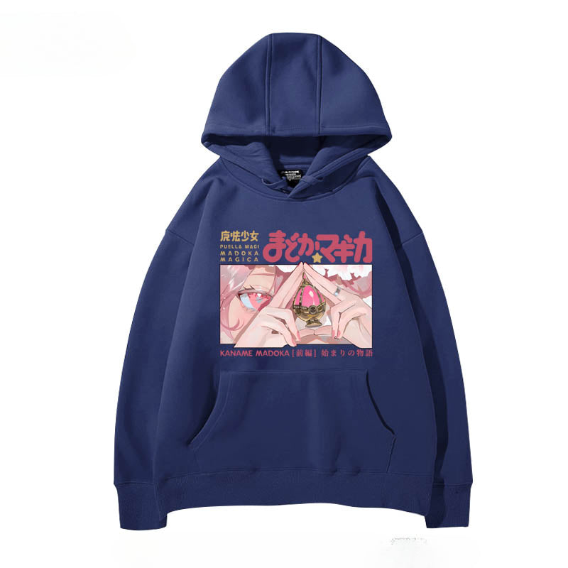 Womens' Trendy Anime Graphic Print Hoodie