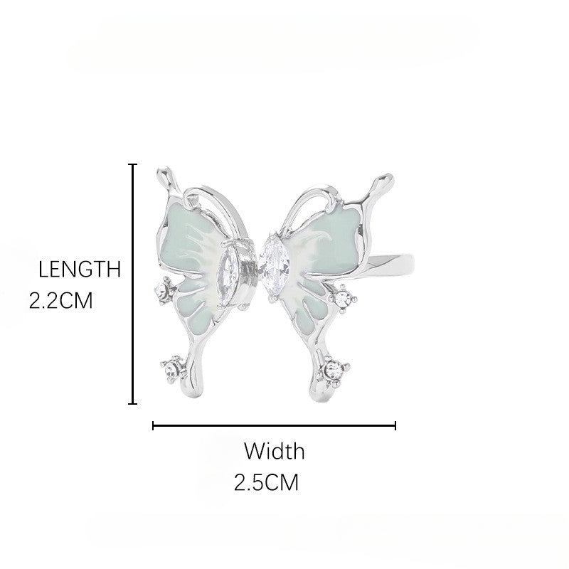 Retro Zircon Game Cos Ring