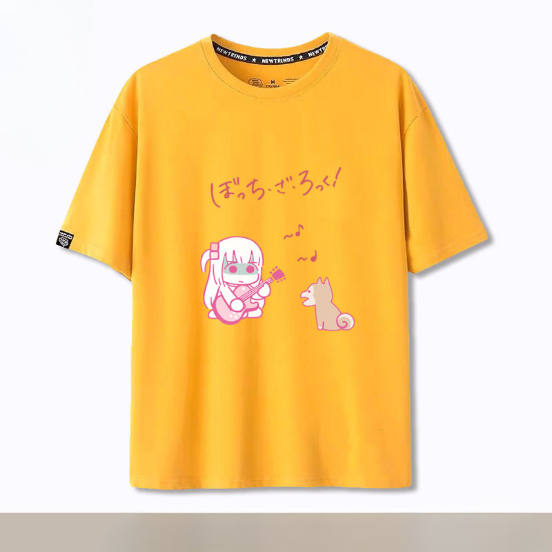 Trendy Anime Short Sleeve Loose T-Shirt
