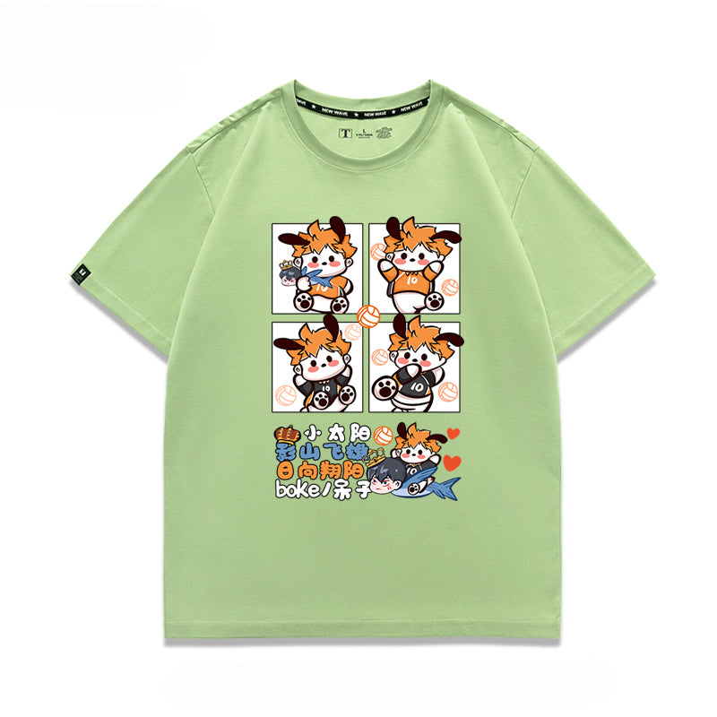 Cute Hinata Anime Short-sleeved T-shirt
