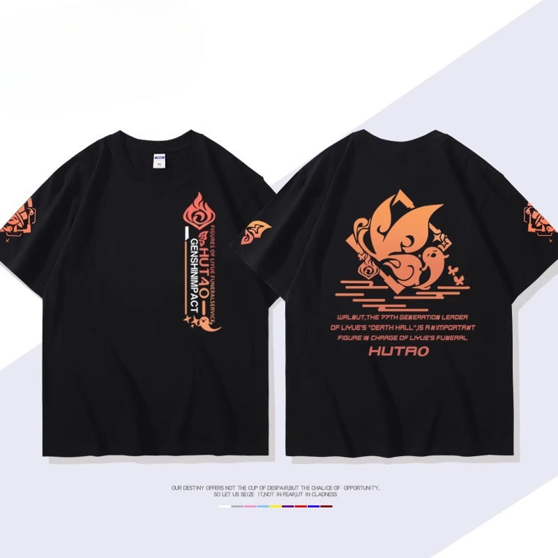 Casual Game HUTAO Short-sleeved T-shirt