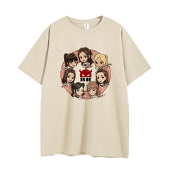 BM Graphic Print Short-sleeved T-shirt
