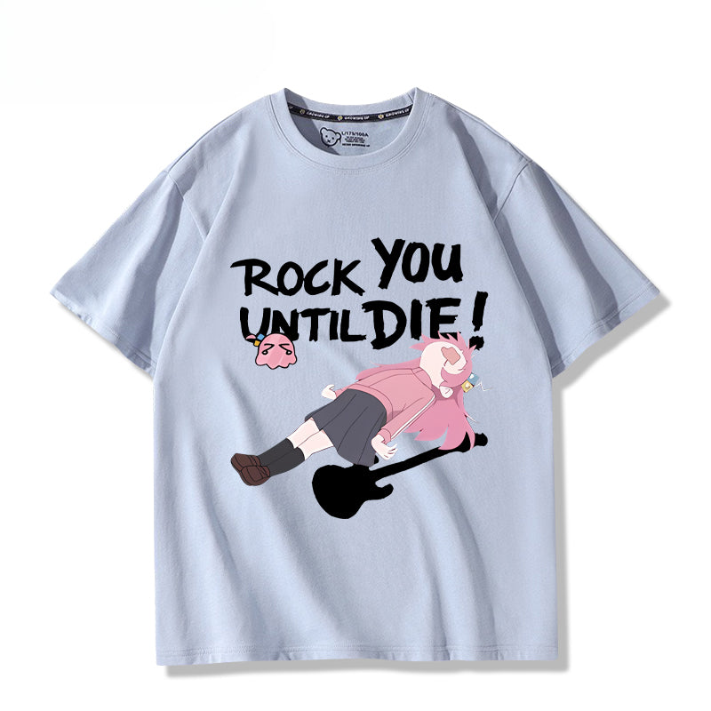 Funny Anime Graphic Short Sleeve T-Shirt