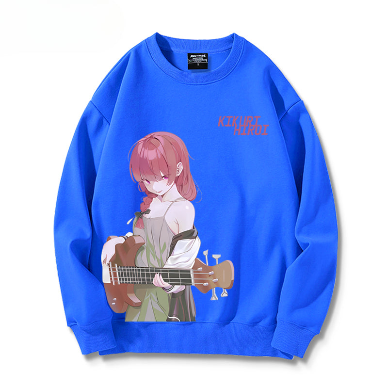 Trendy Anime Cos Crew Neck Sweatshirt