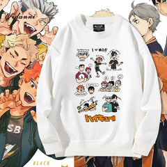 Unisex Hinata Anime Crew Neck Sweatshirt