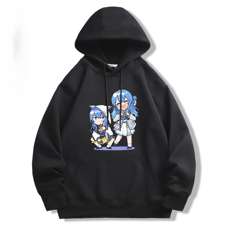 Unisex Cartoon Anime Print Cosplay Hoodie