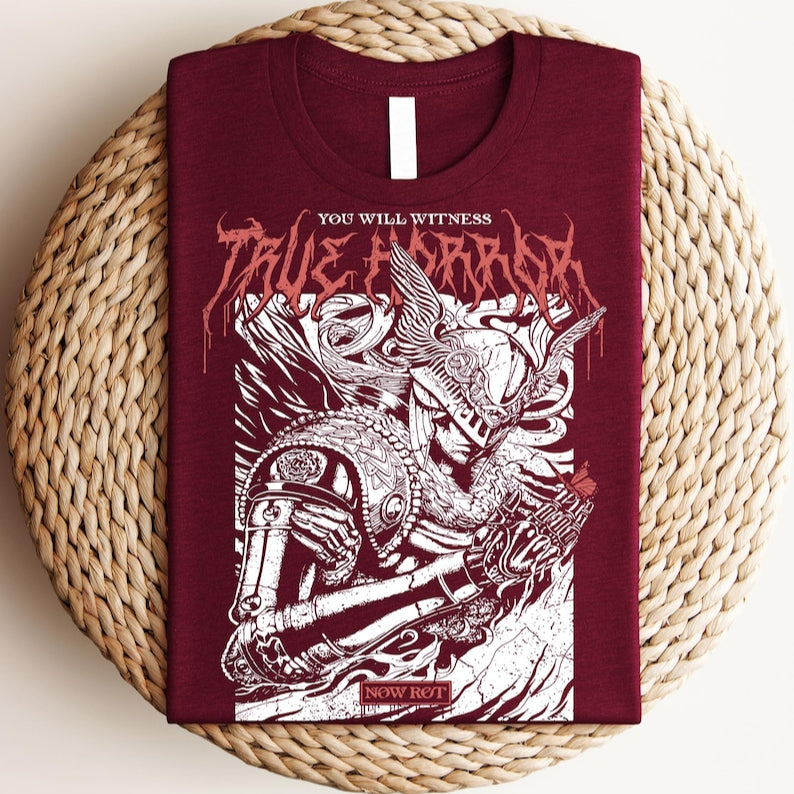 Casual Game Graphic Washed Loose T-Shirt