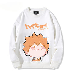 Cute Hinata Anime Pullover Sweatshirt