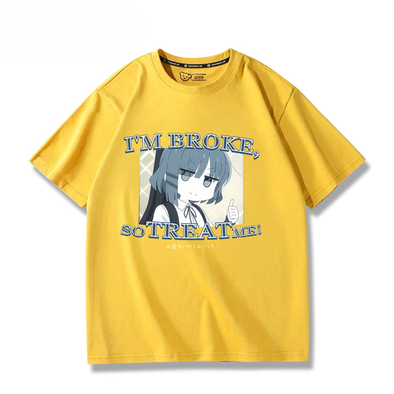 Casual Anime Funny Short-sleeved T-shirt
