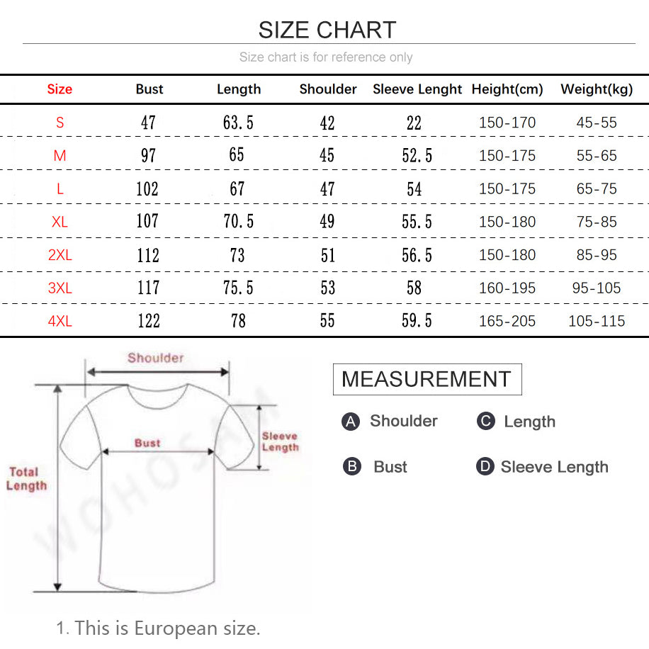 Unisex Game Graphic Cosplay Loose T-shirt