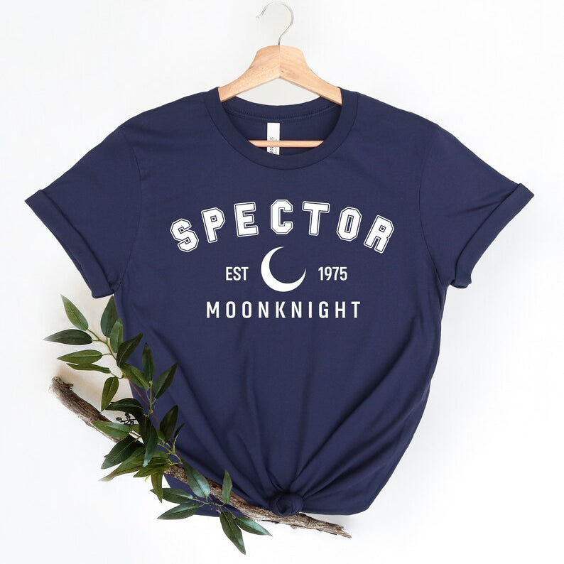 Casual Women's Spector Moonknight Letter T-shirt