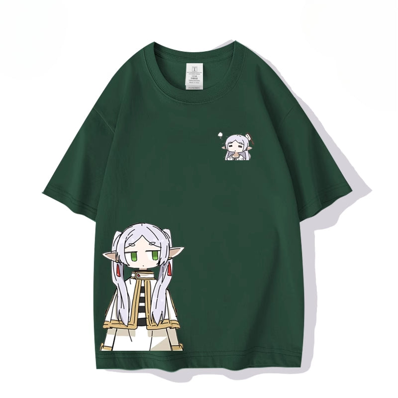 Creative Anime Short Sleeve Cotton T-Shirt