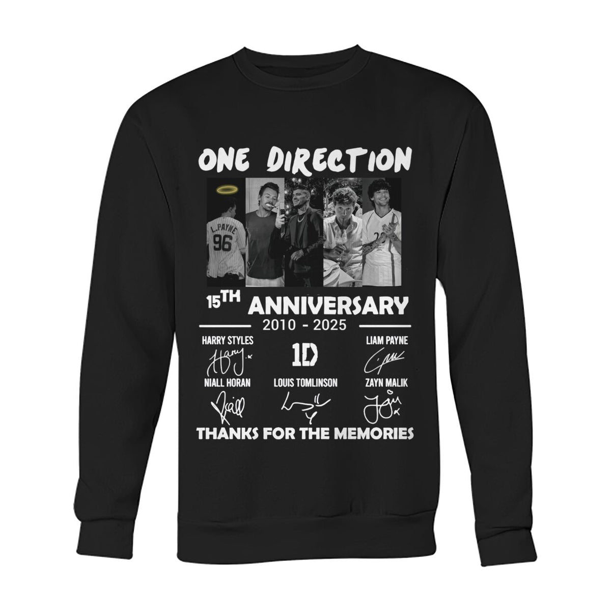 Unisex 15th Anniversary 1D Sweatshirt