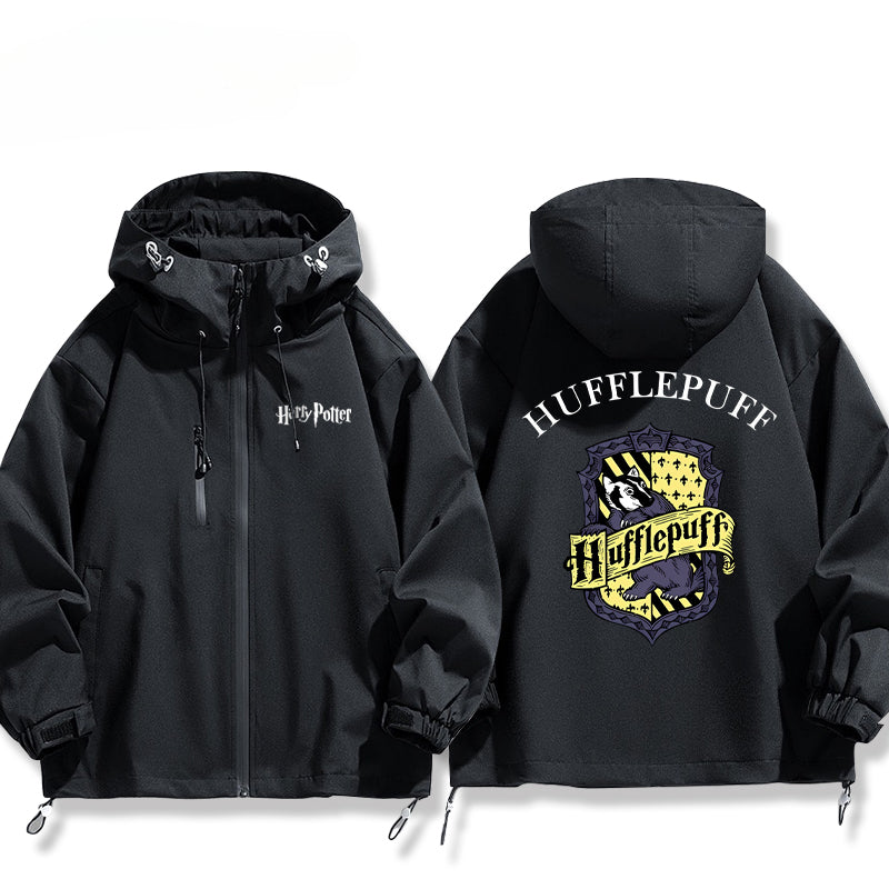 Harry Hogwarts Zipper Outdoor Jacket