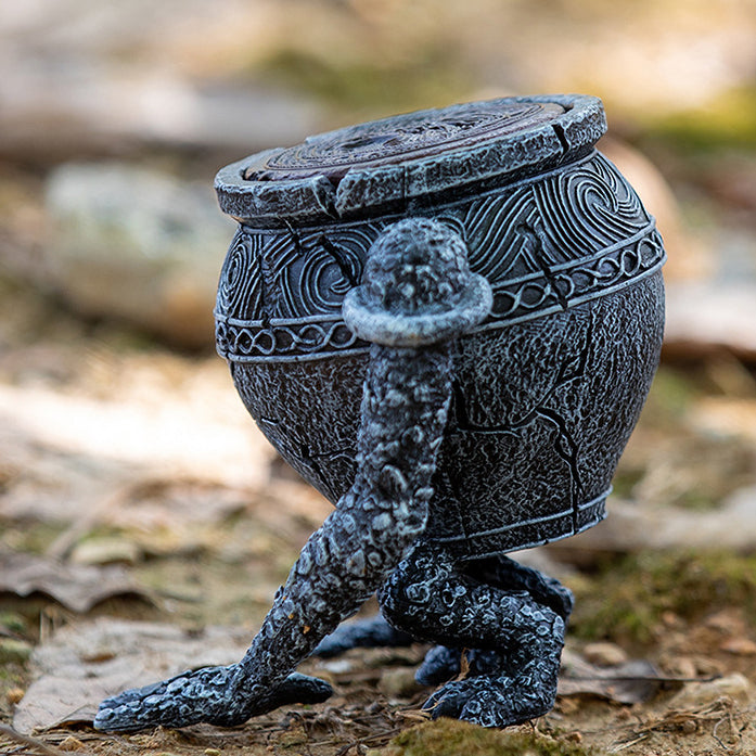 Trendy Game Warrior Pot Model Ornament