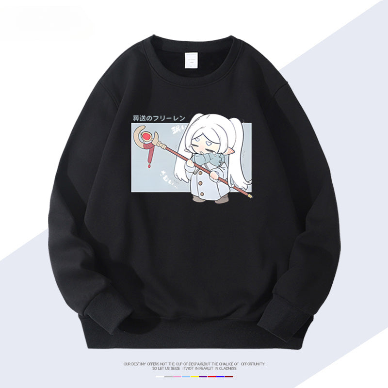 Unisex Anime Crew Neck Sweatshirt